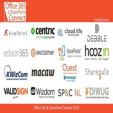O365Con18 - OneDrive, Sharepoint and Teams, the HolyTrinity of Collaboration ...
