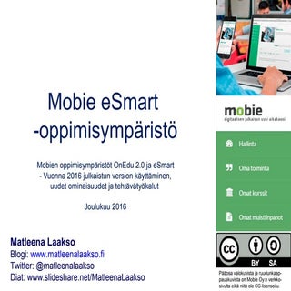 Mobie OnEdu2.0 ja eSmart (KATSO KUV...