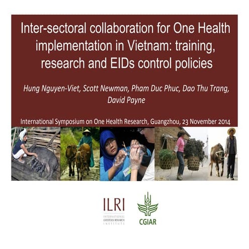 Inter-sectoral collaboration for One Health implementation in Vietnam: traini...