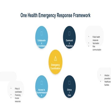 Comprehensive One Health Emergency Response Framework for Public Health ...