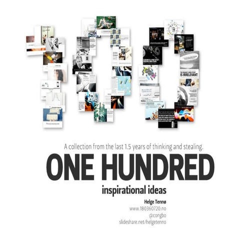 One Hundred Inspirational Ideas