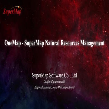 One map   supermap natural resources management--darijav