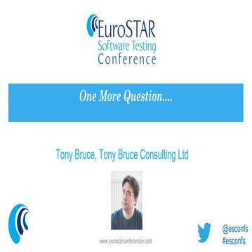 One more question...   eurostar 2013