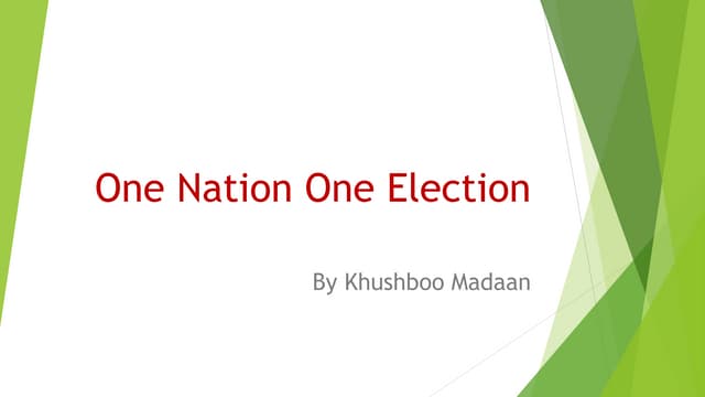 One Nation One Election.pptx