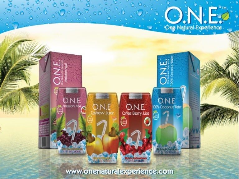 Coconute Water, Acai, Cashew & Coffee Berry Juice