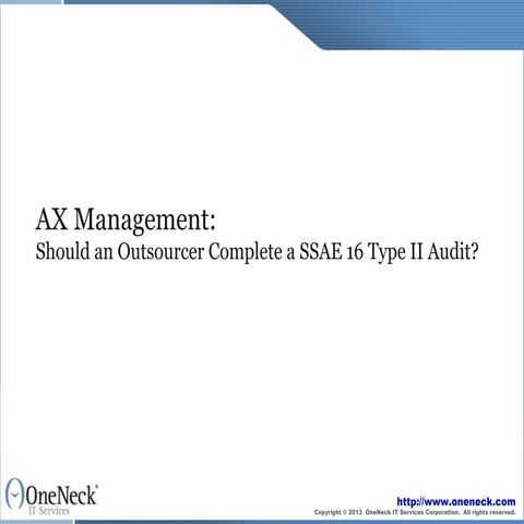 Ssae 16 Audit: What It Means For Healthcare Information Security – GFFVW