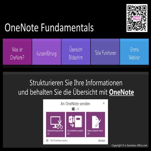 OneNote 2013 Fundamentals | PDF