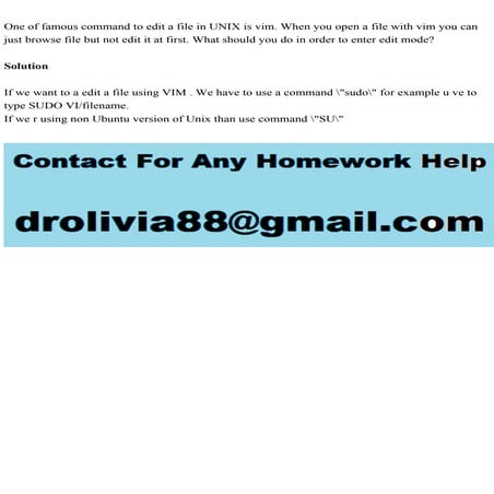One of famous command to edit a file in UNIX is vim. When you open a.pdf