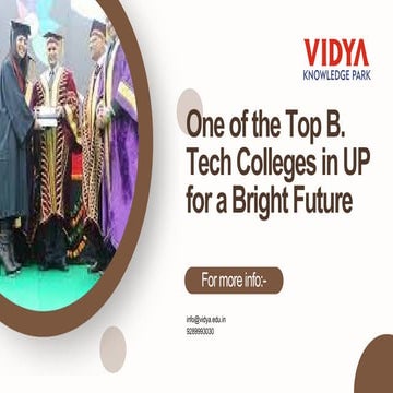 Best B. Tech College in UP for Future Engineers.pdf