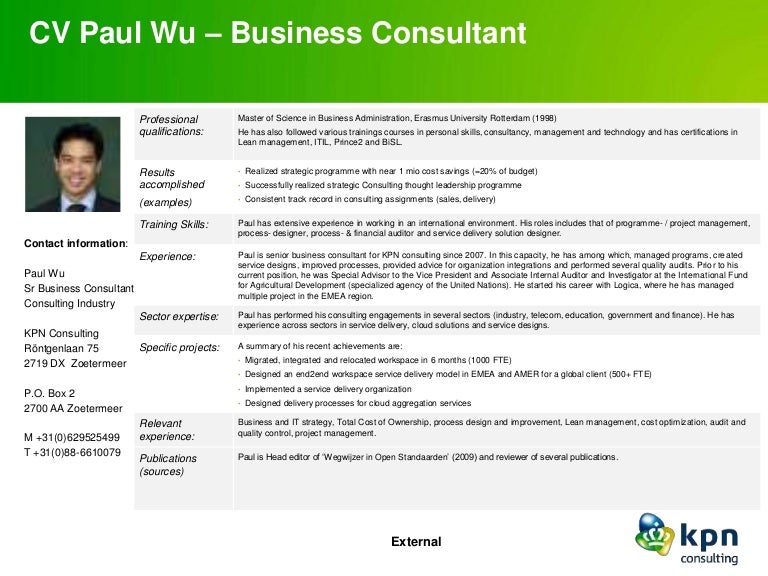 resume 1 page slideshare