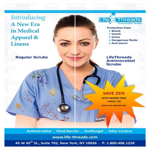 One Page Life25 Discount Flyer - Life Threads | PDF