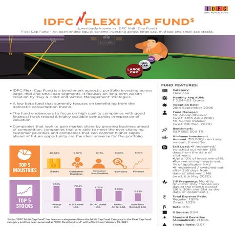 IDFC Flexi Cap Fund_One pager
