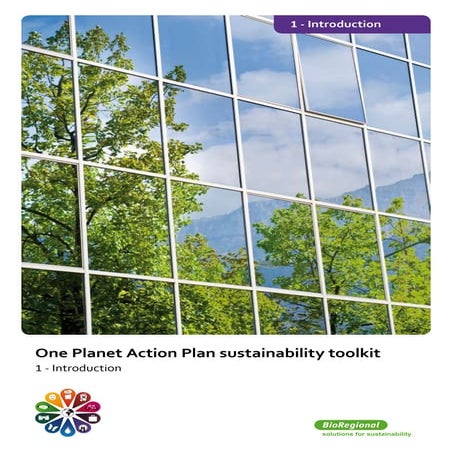 One planet action plan sustainability toolkit
