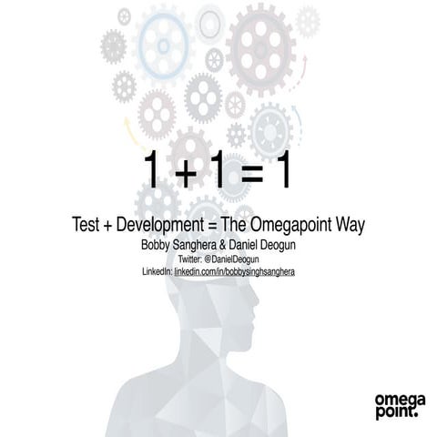 Studentkonferens 2015 1 + 1 = 1 (The Omegapoint Way)