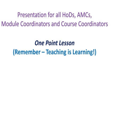 One Point Lesson.pptx