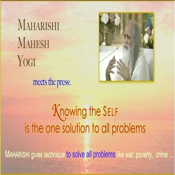 One solution to all problems