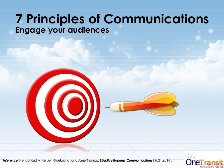 7 Principles of Communications