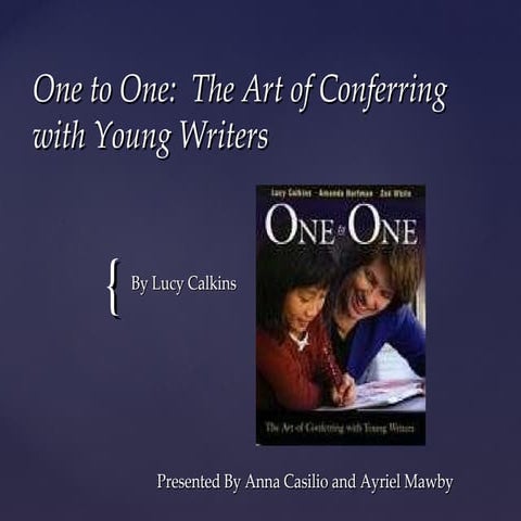 Types of Writing Conferring Conference Examples | DOCX