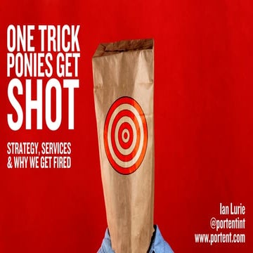 One Trick Ponies Get Shot: For Everyone