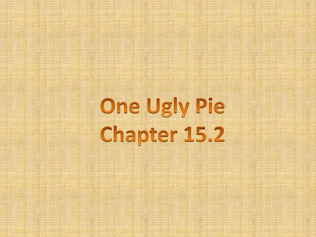 One Ugly Pie 15.2