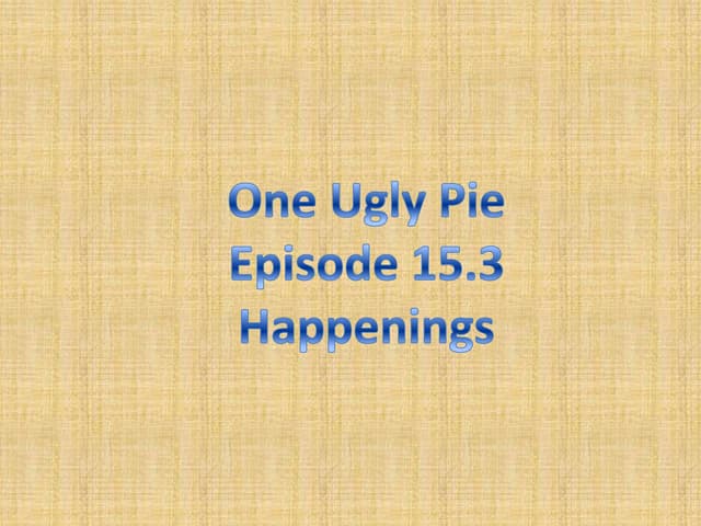 One ugly pie 15.3