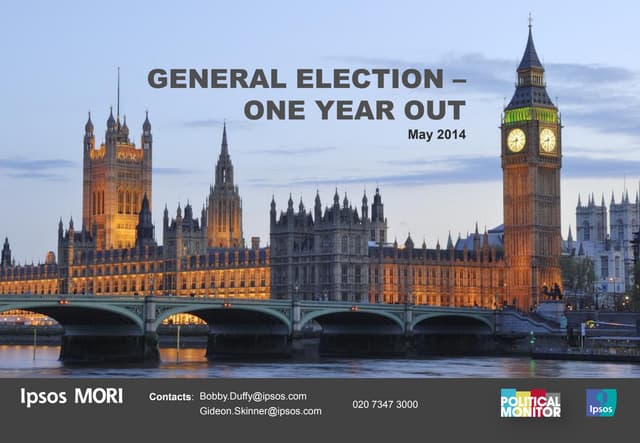 General Election: One Year Out