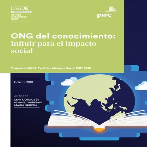 ONG del conocimiento: influir para el impacto social. Estudio Esade