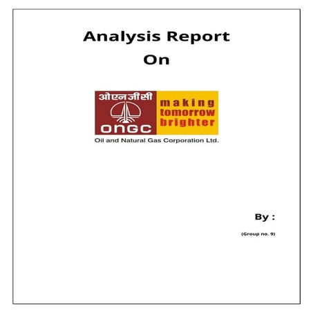 Ongc analysis