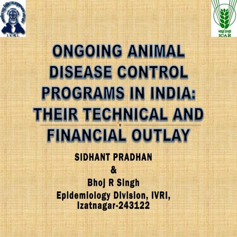 Ongoing disease control programmes in india