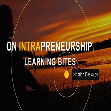 On Intrapreneurship