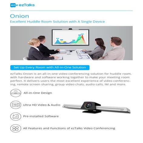 ezTalks Video Conferencing Room Solution | PDF | Technology & Computing