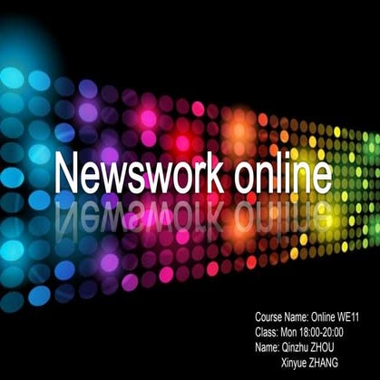 Online newswork