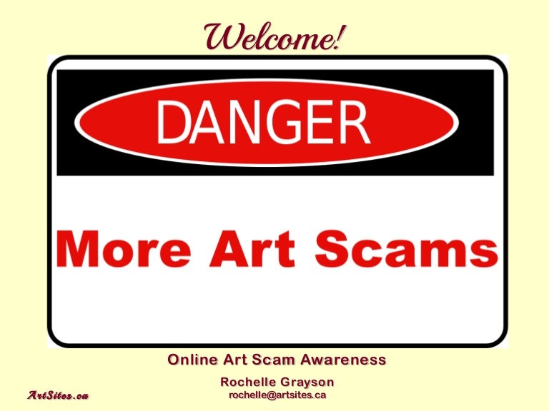 Online Art Scam Awareness
