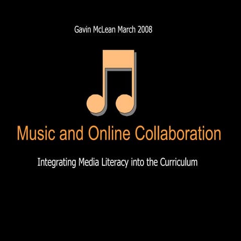 Online Collaboration Music