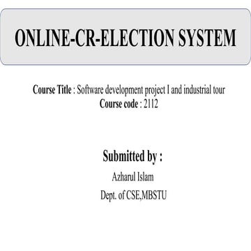 ONLINE-CR-ELECTION SYSTEM.ppt