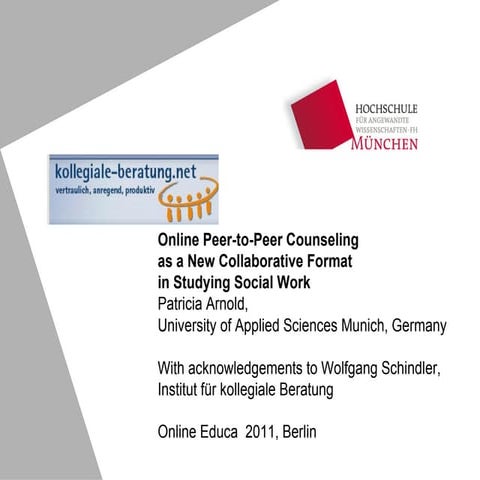 Online educa 2011-arnold