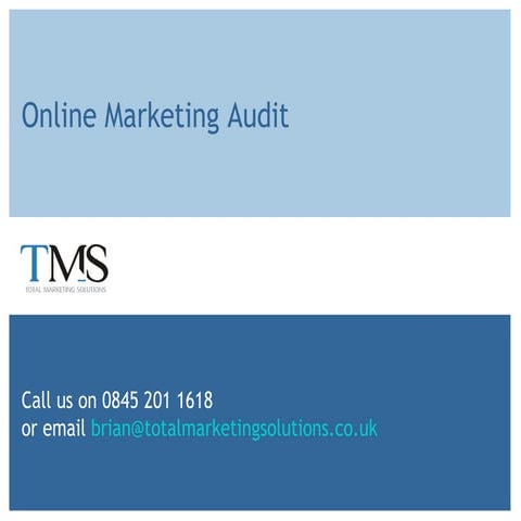 Digital Marketing Audit