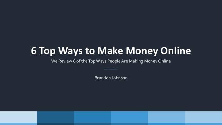 6 Top Ways To Make Money Online - online revenue 151208195421 lva1 app6891 thumbnail 4 jpg cb 1449604533