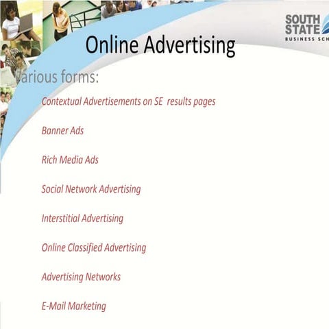 Basics of Online Advertising