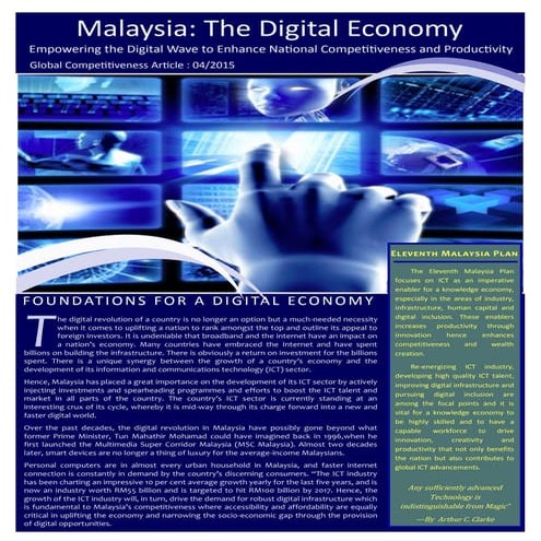Digital Economy Malaysia | PDF