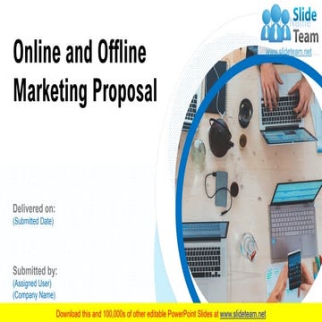 Online And Offline Marketing Proposal PowerPoint Presentation Slides