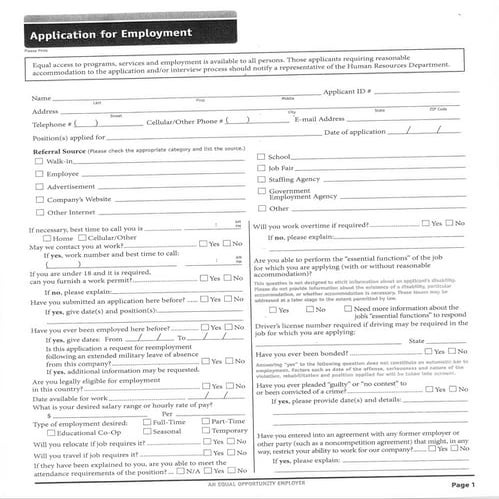 Online application 2 | PDF | Resume Writing and Advice | Job Search
