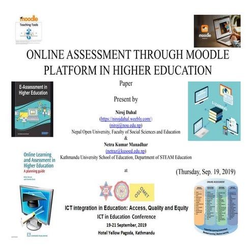 Online Assessment through Moodle Platform in Higher Education