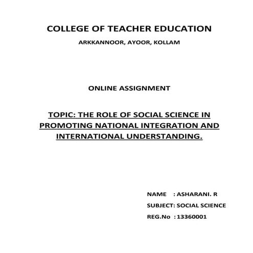 Online assignment | DOCX