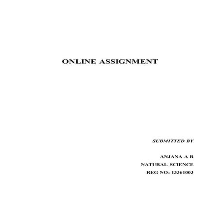 Online assignment