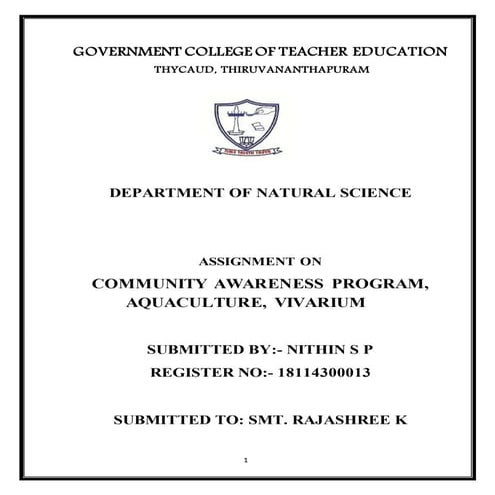 Online assignment | DOCX