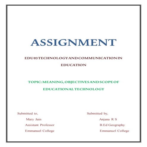 Online Assignment | DOCX