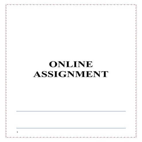 Online assignment jaskhan 