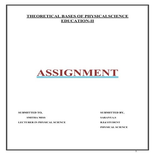 Online assignment saranya