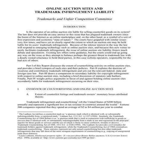 Online auction sites   final report of the abcny